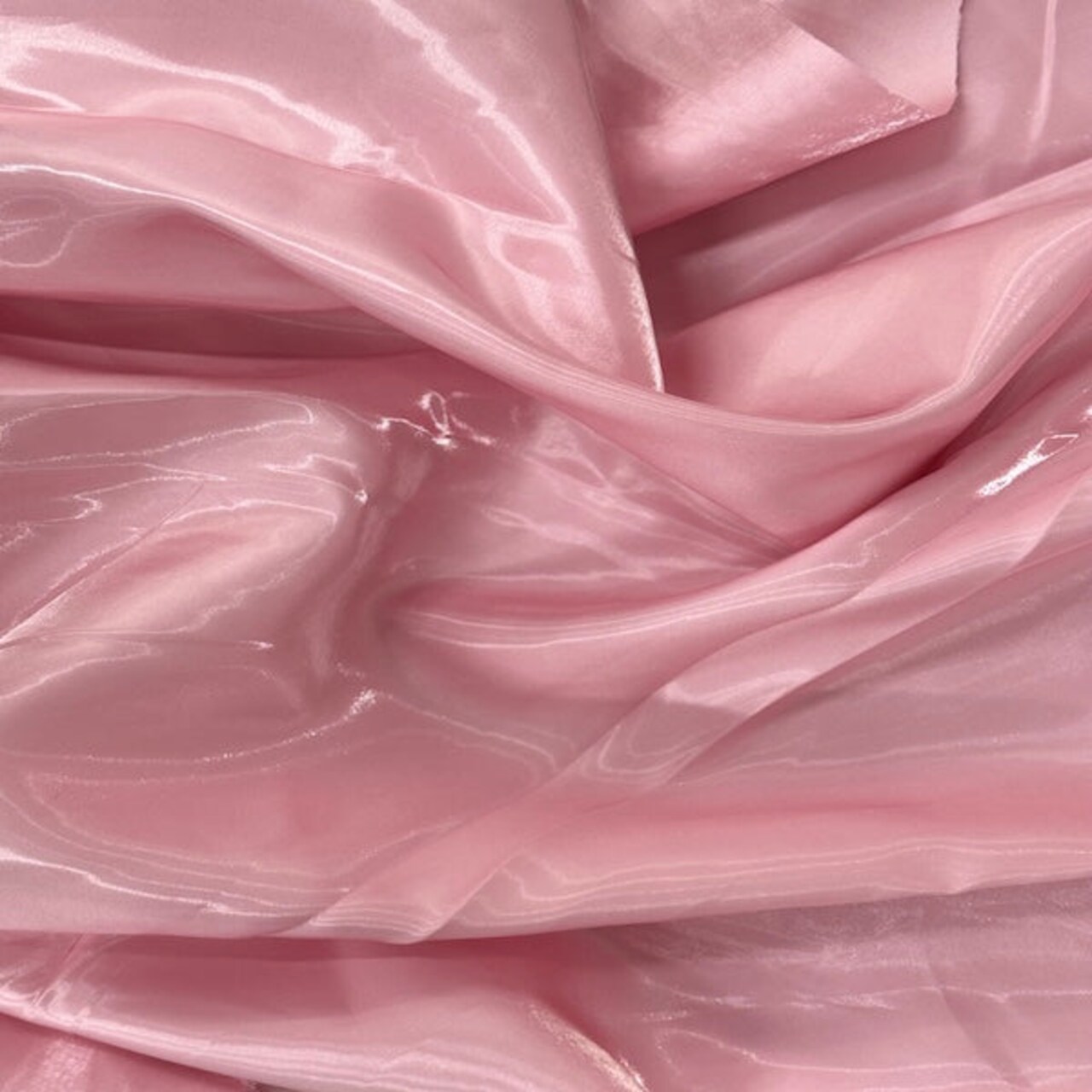 1 Yard Crystalized Reflective Liquid Bridal Satin Fabric Shimmering Polyester Material 59/60 Inch Width